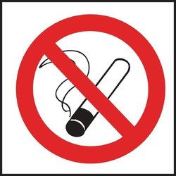 Horecaplaats.nu | Vogue verboden te roken vinyl sticker