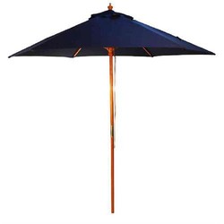 Horecaplaats.nu | Bolero Cheltenham ronde parasol 2,5m blauw