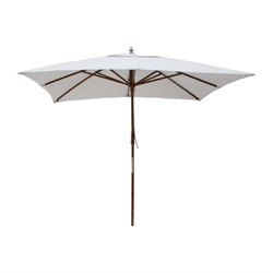 Horecaplaats.nu | Bolero vierkante parasol grijs 2,5m