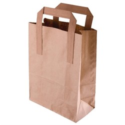 Horecaplaats.nu | Fiesta Recyclable bruine papieren tassen recyclebaar groot (250 stuks)