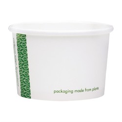 Horecaplaats.nu | Vegware composteerbare bakjes voor warm voedsel 110ml (1000 stuks)