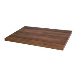 Horecaplaats.nu | Bolero voorgeboord rechthoekig tafelblad Rustic Oak 1100x700mm