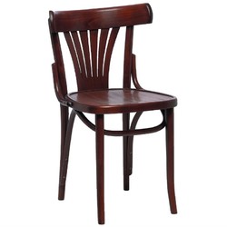 Horecaplaats.nu | Bentwood cafe stoelen hout walnoot bruin (2 stuks)