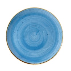 Horecaplaats.nu | Churchill Stonecast ronde borden blauw 26cm (12 stuks)