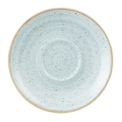 Horecaplaats.nu | Churchill Stonecast cappuccino schotels blauw 185mm (12 stuks)