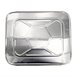 Horecaplaats.nu | Aluminium deksels voor GN 1/1 aluminium bakken (50 stuks)
