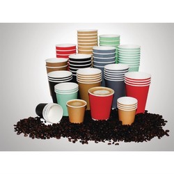 Horecaplaats.nu | Fiesta Recyclable koffiebekers ribbelwand 340ml (25 stuks)