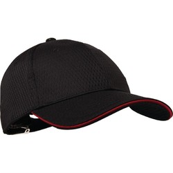 Horecaplaats.nu | Chef Works Cool Vent baseball cap zwart en rood