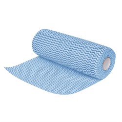 Horecaplaats.nu | Jantex non-woven schoonmaakdoekjes 25 x 33cm blauw (100 stuks)