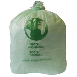 Horecaplaats.nu | Jantex Grote composteerbare vuilniszakken 90L.