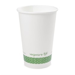 Horecaplaats.nu | Vegware composteerbare koffiebekers wit 45cl