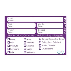 Horecaplaats.nu | PuraCycle herbruikbare allergeenlabels (20 stuks)