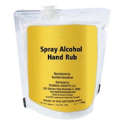 Horecaplaats.nu | Rubbermaid Manual ongeparfumeerde handreiniger spray 60% alcohol - 400ml (12 stuks)