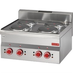 Horecaplaats.nu | Gastro M 600 elektrische kookplaat 60/60 PCE