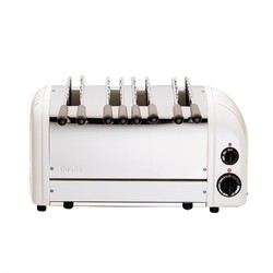 Horecaplaats.nu | Dualit sandwich toaster 4 sleuven wit 41034