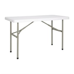 Horecaplaats.nu | Bolero rechthoekige inklapbare tafel 122cm wit