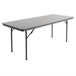 Horecaplaats.nu | Bolero ABS rechthoekige inklapbare tafel 1,83m