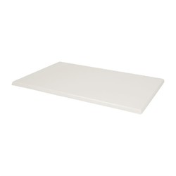 Horecaplaats.nu | Bolero rechthoekig tafelblad wit