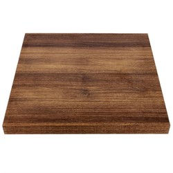 Horecaplaats.nu | Bolero vierkant tafelblad Rustic Oak 60cm