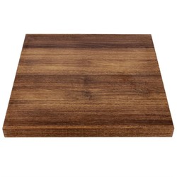 Horecaplaats.nu | Bolero vierkant tafelblad Rustic Oak 70cm