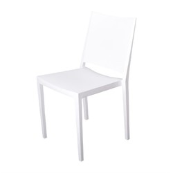 Horecaplaats.nu | Florence stapelbare polypropyleen stoelen wit (4 stuks)