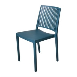 Horecaplaats.nu | Baltimore stapelbare polypropyleen stoelen blauw (4 stuks)