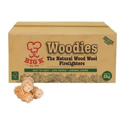 Horecaplaats.nu | Big K Woodies natuurlijk houtwol aanmaakkrullen FSC 2kg
