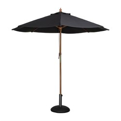Horecaplaats.nu | Bolero ronde parasol zwart 3m