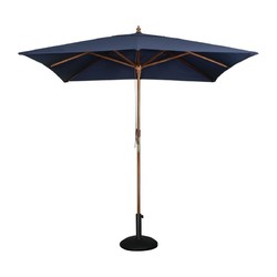 Horecaplaats.nu | Bolero vierkante donkerblauwe parasol 2,5 meter