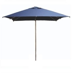 Horecaplaats.nu | Eden Milan vierkante parasol 2,5 x 2,5m blauw
