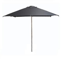 Horecaplaats.nu | Eden Milan vierkante parasol 2,5 x 2,5m zwart
