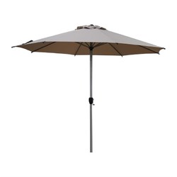 Horecaplaats.nu | Sorara Lyon parasol rond 3(?)m zandkleur