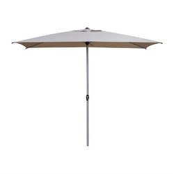 Horecaplaats.nu | Sorara Lyon parasol rechthoekig 200x300cm zandkleur