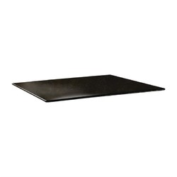 Horecaplaats.nu | Topalit Smartline rechthoekig tafelblad Cyprus metal 120x80cm