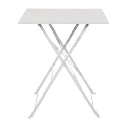 Horecaplaats.nu | Bolero vierkante opklapbare stalen tafel grijs 60cm