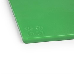 Horecaplaats.nu | Hygiplas LDPE snijplank groen 450x300x10mm