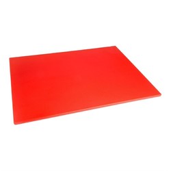 Horecaplaats.nu | Hygiplas LDPE snijplank rood 600x450x10mm