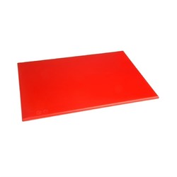 Horecaplaats.nu | Hygiplas HDPE snijplank rood 450x300x12mm