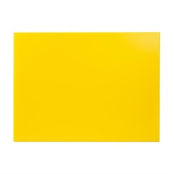 Horecaplaats.nu | Hygiplas HDPE snijplank geel 600x450x12mm