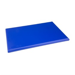 Horecaplaats.nu | Hygiplas HDPE snijplank blauw 450x300x25mm