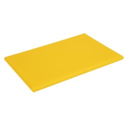 Horecaplaats.nu | Hygiplas HDPE snijplank geel 25mm