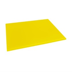 Horecaplaats.nu | Hygiplas HDPE snijplank geel 600x450x25mm