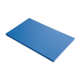 Horecaplaats.nu | Gastro M HDPE snijplank blauw 60x40x2cm