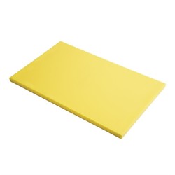 Horecaplaats.nu | Gastro M HDPE snijplank geel 60x40x2cm