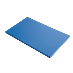 Horecaplaats.nu | Gastro M GN1/1 HDPE snijplank glad blauw
