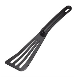 Horecaplaats.nu | Mercer Culinary Hells Tools geperforeerde spatel zwart 30,5cm
