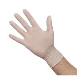Horecaplaats.nu | Latex handschoenen wit gepoederd L