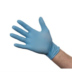 Horecaplaats.nu | Nitril handschoenen blauw poedervrij S