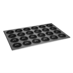 Horecaplaats.nu | Vogue aluminium anti-kleef bakvorm 24 muffins