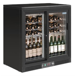 Horecaplaats.nu | GH130 Polar G-serie horizontale wijnkoelkast met schuifdeuren